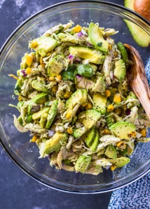 Avocado-Chicken-Salad-fatty liver disease diet recipes